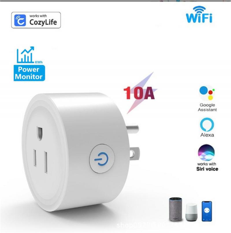 Corui Wifi Smart Socket Us Cozylife Homekit 10a 16a Timing With Power Monitor Alexa Google Home Voice Control Smart Plug