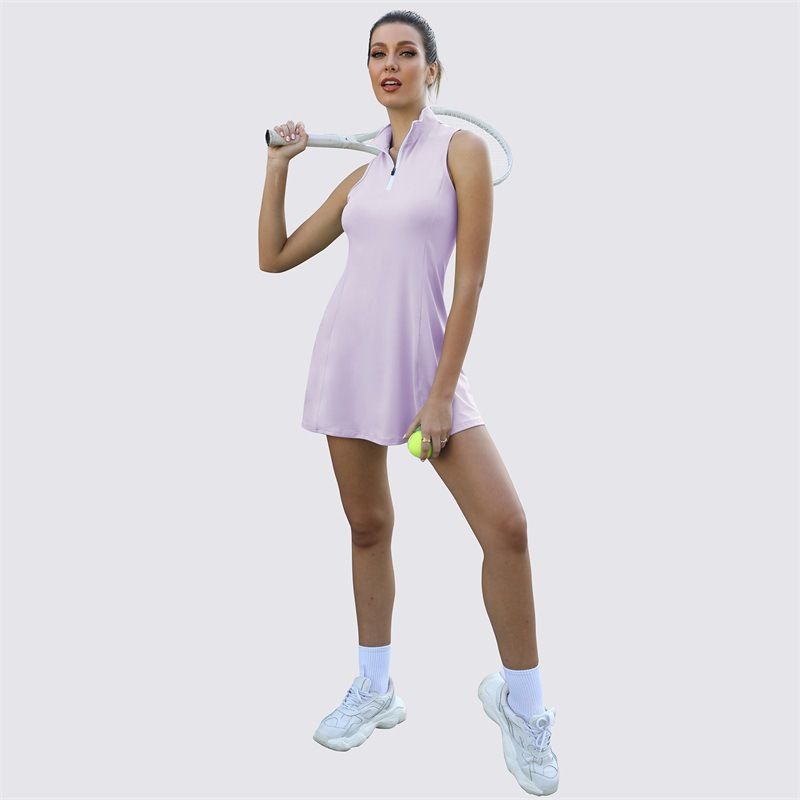 Nude Feel Tennis Skirt Stretch Quick-Dry Golf Yoga