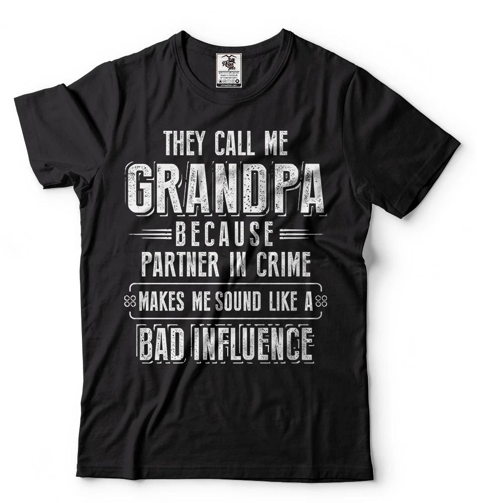 Grandpa T-shirt Grandfather Grandson Granddaughter Best Grandpa Gift Shirt M