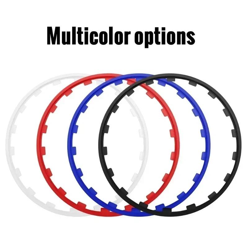 Universal Car 4pcs Vehicle Wheel Rims Edge Protector For Tesla Model 3 Y S X 2017-2026 Car Wheel Guard Rim Protecting Trim Ring