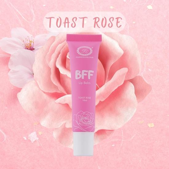 Fashion Colour BFF 4 IN 1 Lip Balm | 24 Hrs Moisturization | Ideal for all-day Comfort | Toast Rose | Brown Sugar | Berry | Peach Burst | 10MLx4N