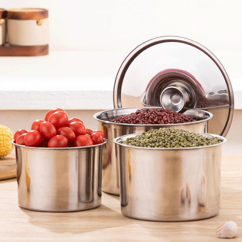 WATU Thickened Stainless Steel Seasoning Jar with Lid