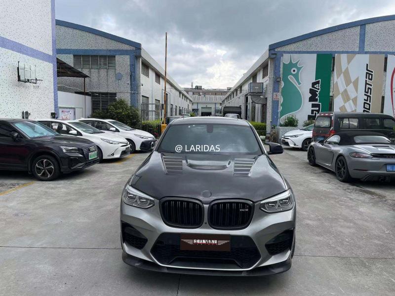 BMW F97 X3M / G01 F98 X4M G02 Carbon Fiber Hood Kit