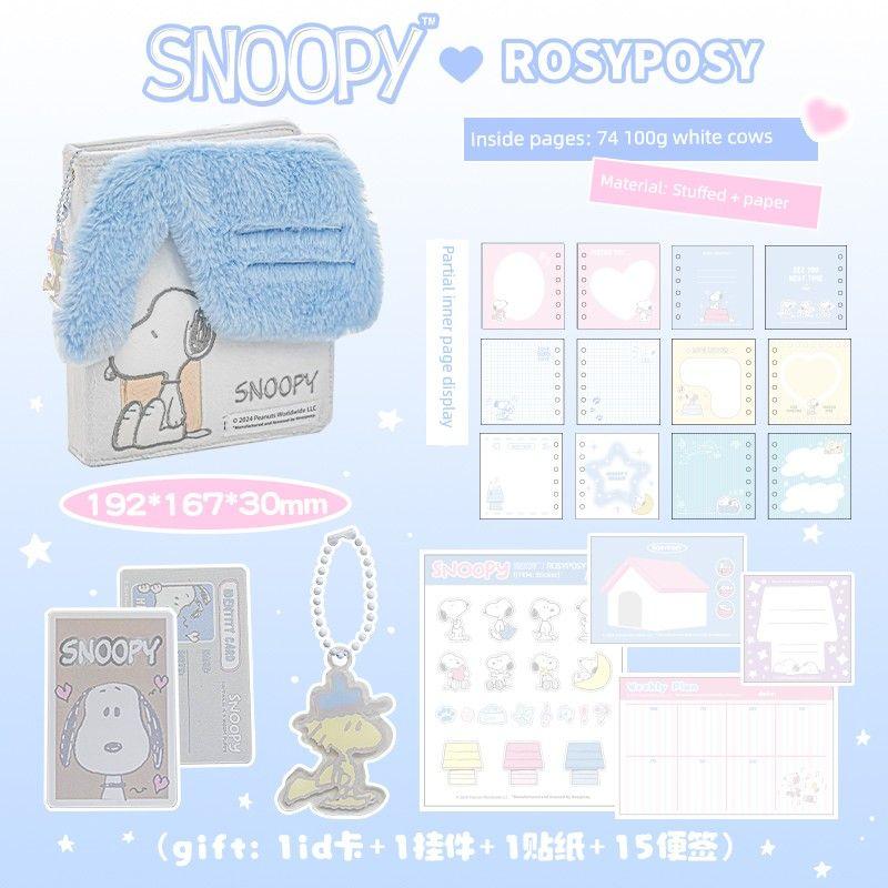 

Rosyposy Soft Set Loose Spiral Notebook for Junior High School Students Blue-DREAMDAY