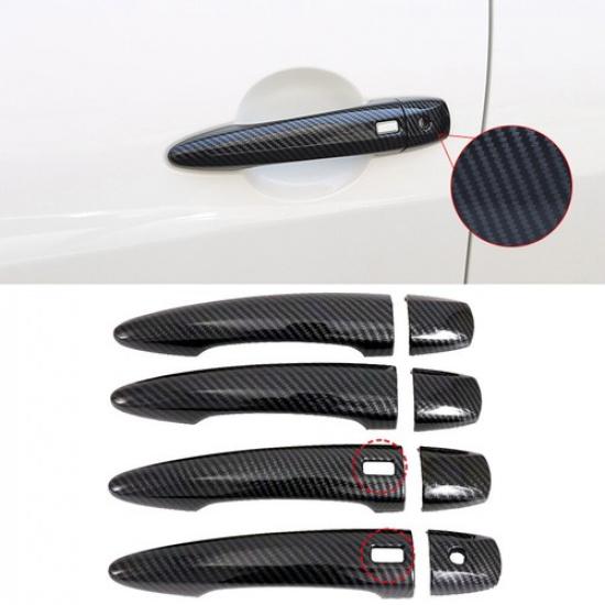 With Smart Holes Car Door Handles Cover Trim For Nissan Altima 2019+ Sentra 2020