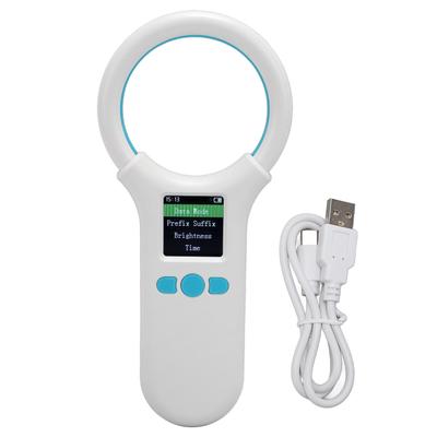 Pet Microchip Reader USB 1.44 Inch TFT LCD 134.2KHz 125KHz EMID FDX B Animal Chip ID Tag Scanner