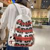 Student Schoolbag Female Letter Print Backpack High School Student Large Capacity Backpack