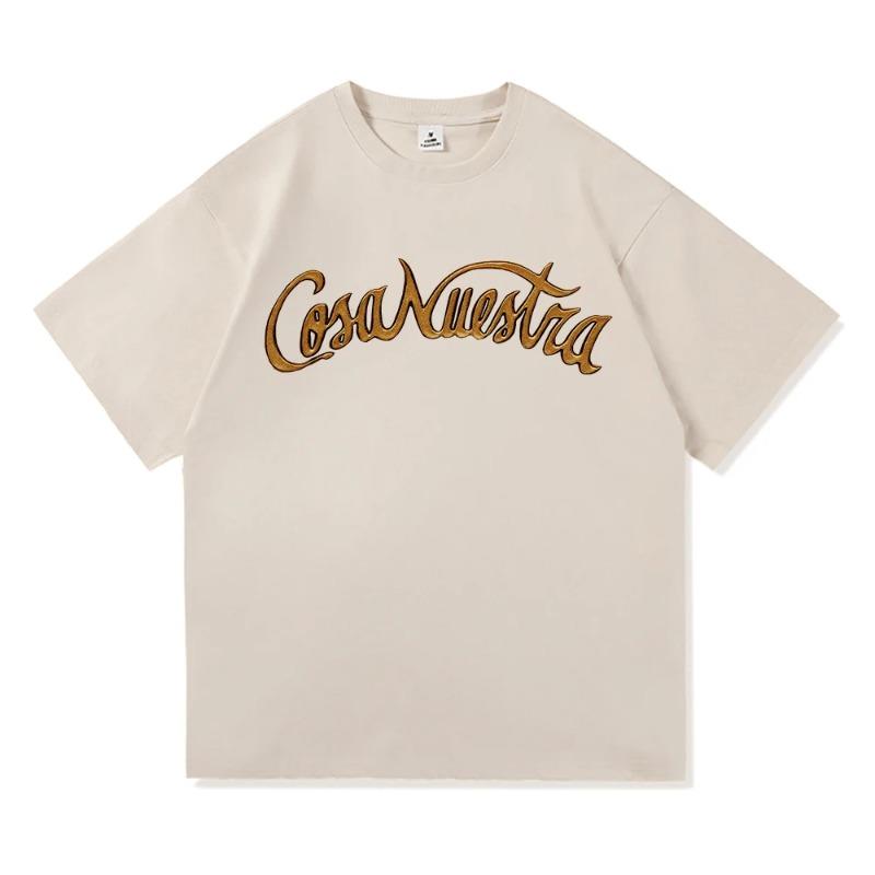 Rauw Alejandro Coca Nuestra Tricou Modă Bărbați Harajuku Estetic Tricou Grafic Unisex Vintage Poliester Tricouri Bărbați