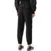 Adidas Solid Color Breathable Knitted Sports Pants Women Bottoms Black FS7574