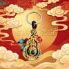Chinese Alloy Jewelry, Rotating Gourd, Keychain, Pendant, Pendant, Decorative Accessories, Men's and Women's Necklaces, Gifts
