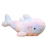Cute Abu Shark Pillow Tie-Dye Big Shark Doll Plush Toy Catching Machine Doll Children's Gift