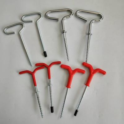 Ice Fishing Tent Ground Nail Fixer and Drill for Winter Angling Supplies