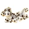 1PC 3D Printing Cute Big-eyed Frog Full Body Joints Movable Simulation Pet Model Toy
