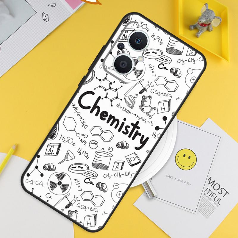 Vintage Chemistry Laboratory For OPPO Reno 8T 11F 12F 13F 14F 7 8 Lite 10 11 12 13 14 Pro OPPO Find X9 X8 X5 X6 Pro Case