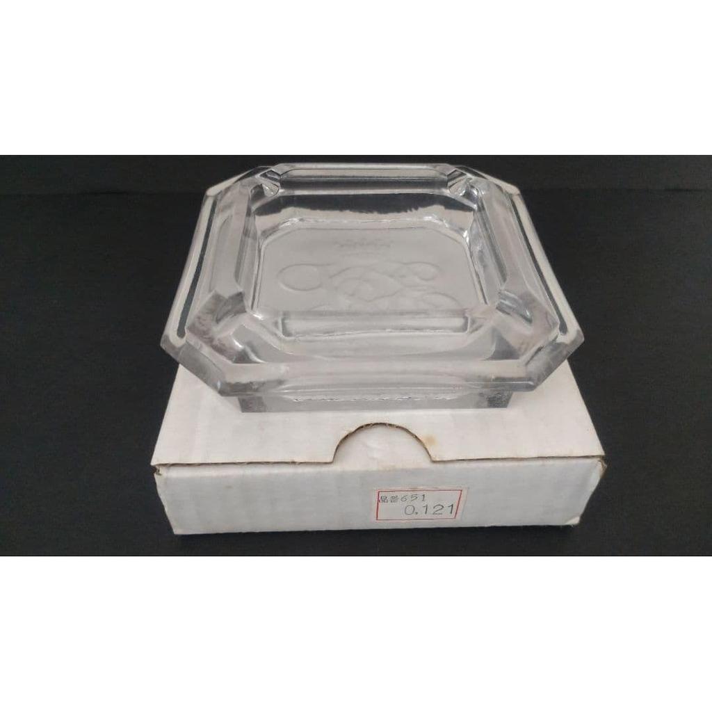 Used Rare Venice Simplon Orient Express Glass Ashtray