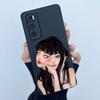 For Vivo V20 SE Case V2022 V2023 Lovely Cartoon Cat Liquid Silicone Soft TPU Shockproof Bumper For Vivo V20SE Phone Cover Funda