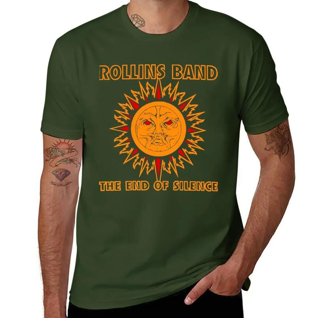 Short sleeve cute clothes t shirt ROLLINS BAND Essential T-Shirt clothing harajuku graphic t shirts oversized