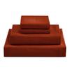 Extra Deep Pocket King Size Sheets Sets Fits Mattress Cover Split Head Flex King Sheet Set Bed Sheets Double Brushed Easy Fit 4 Piece Set FlexTop