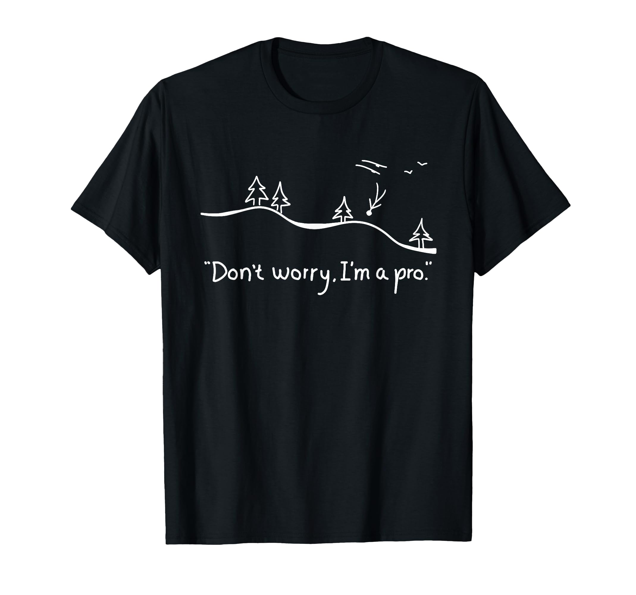 

Cross Country Ski Gift T-Shirt чёрный