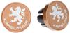Kapelmuur Bicycle End End Cap F Caps, V2, Gold,