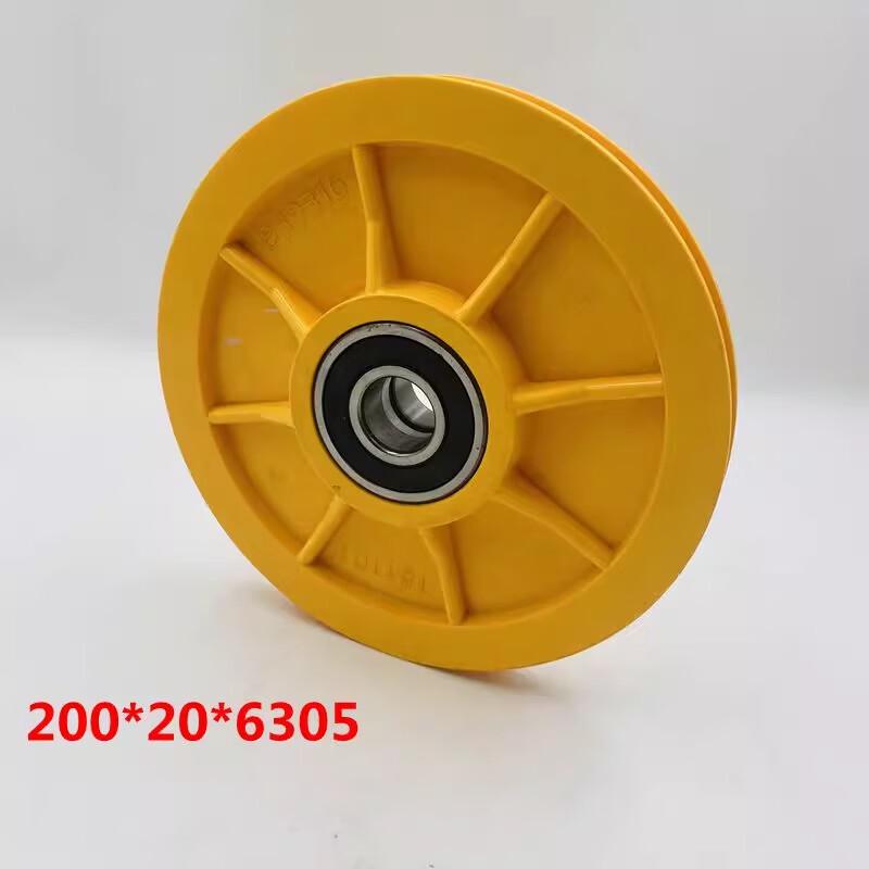 Elevator Overspeed Governor Tension Wheel with Screw Rod
