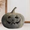 Halloween Ornament Pumpkin Shape Handmade Lantern Farmhouse Table Festival Porch
