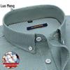 Luomeng Herren Business Casual Langarmhemd