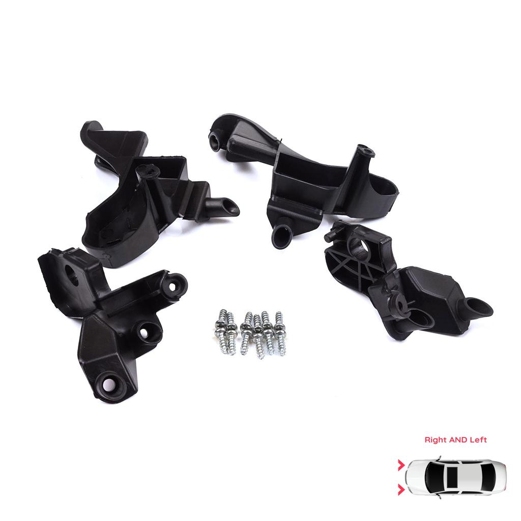 EHL574 Scheinwerferhalter-Montage, Reparaturhalterung, Lasche, links und rechts, für Citroen C4 MK2 B7 NC 2009–2018 DS4 MK1 NX 2010–2015