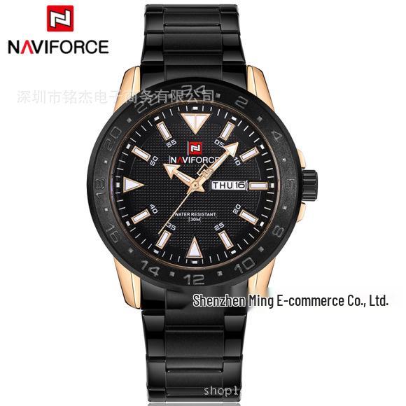 NAVIFORCE Lingxiang 9109 Men's Waterproof Sports Quartz Watch