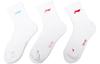 Li Ning SS23 Crew Socks Women's 3 Pack White AWTS005-2