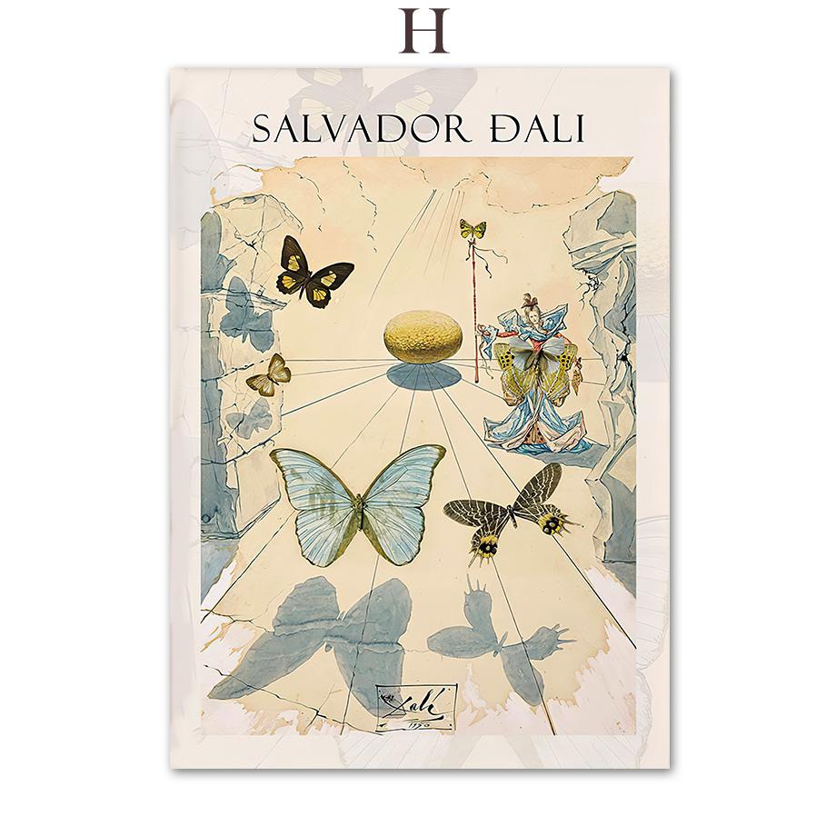 Abstrakte Schmetterling Monet Teich Mädchen Floral Wand Kunst Leinwand Malerei Nordic Poster Und Drucke Wand Bilder Für Wohnzimmer Dekor