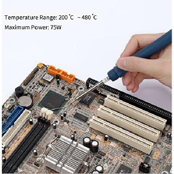 T12 Soldering Iron Tips 10 Types Soldering Station Tool Solder Soldering Iron Tips Replacement for FX-951 Rework Station (10PCS)