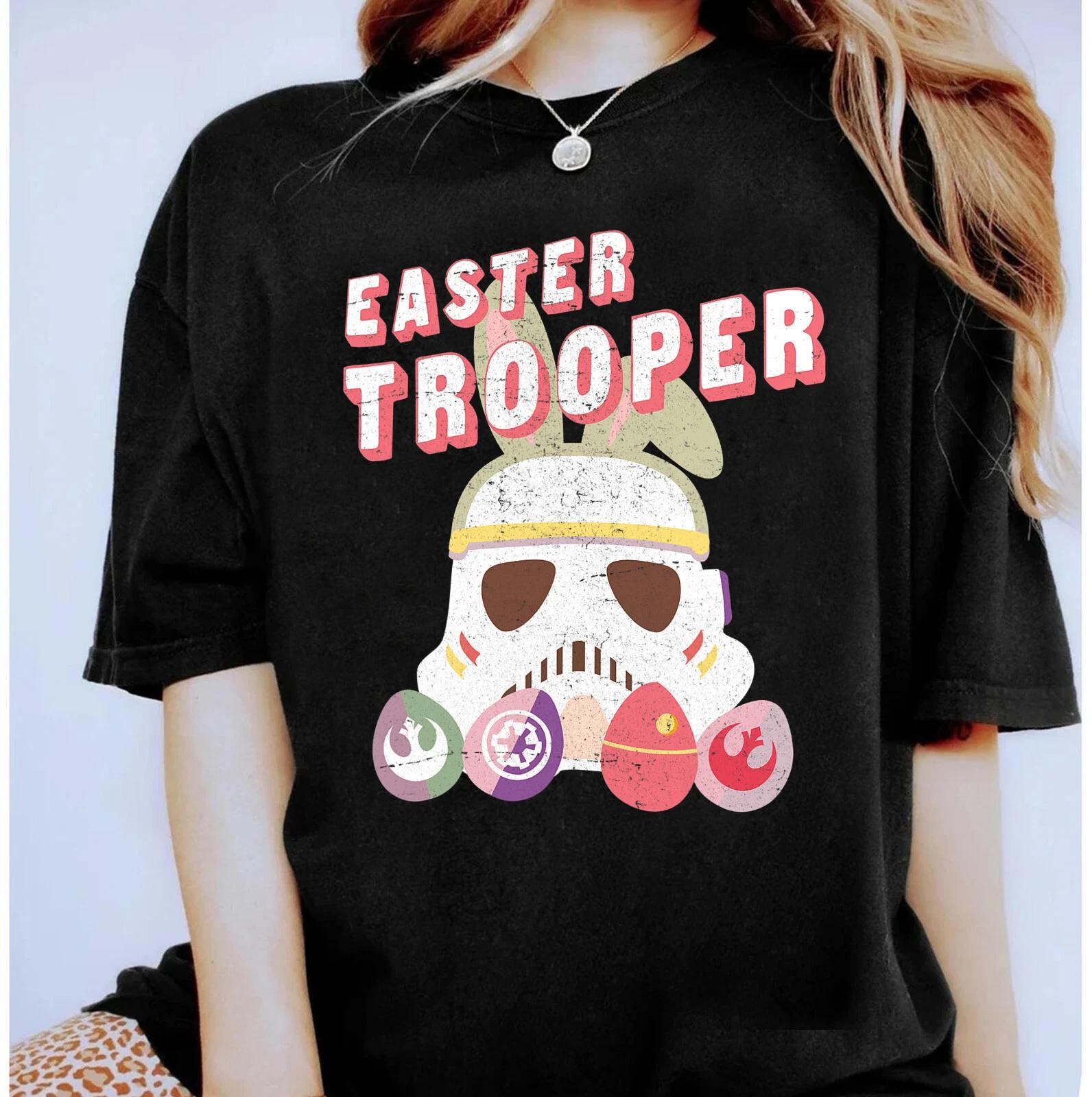 Star Wars Easter Storm Trooper With Logo Eggs Unisex Adult Kid Shirt S