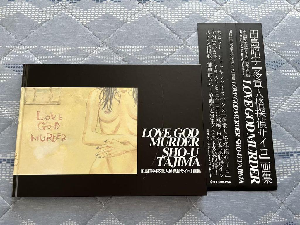 [USED] LOVE GOD MURDER: "Multiple Personality Detective Psycho" Art Book