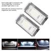 1 Paar 12V 18 SMD LEDs Kennzeichenleuchte Lampe Passend für Mini Cooper S R53 2001 2006