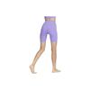 Nike Zenvy Air Series Solid Color Logo Fitness Shorts Women shorts Space-Purple DQ6004-567