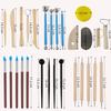25-Piece Cross-Border Pottery & Clay Sculpture Tool Set