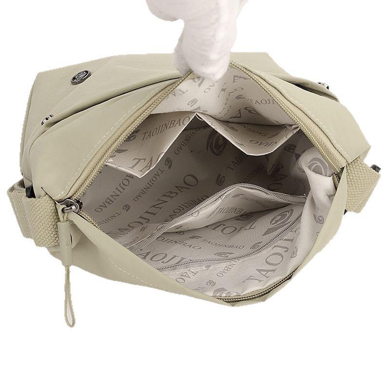 Women's Casual Nylon Crossbody Bag: Large Capacity, Lightweight, Versatile for Travel and Commuting.