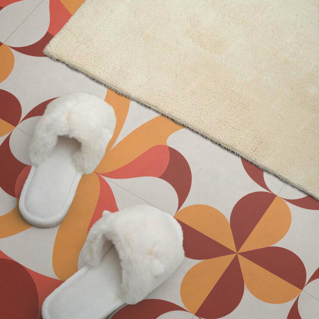 Self-Adhesive Printed Vinyl Panel 100x50 cm Abstract Geometric Pattern