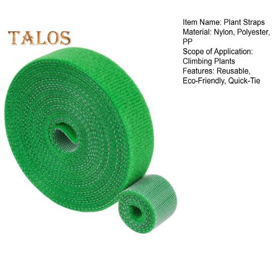 1 rolka zielonych pasków do roślin Ekologiczna dwustronna taśma ogrodowa wielokrotnego użytku Trwały pasek podtrzymujący do roślin pnących