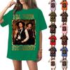 Women's Casual Printed Short Sleeve T-Shirt Round Neck Top for Everyday Wear