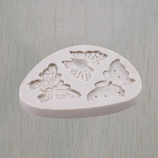 DIY Silicone Cake Butterfly Fondant Chocolate Mould Baking Decorating Tools