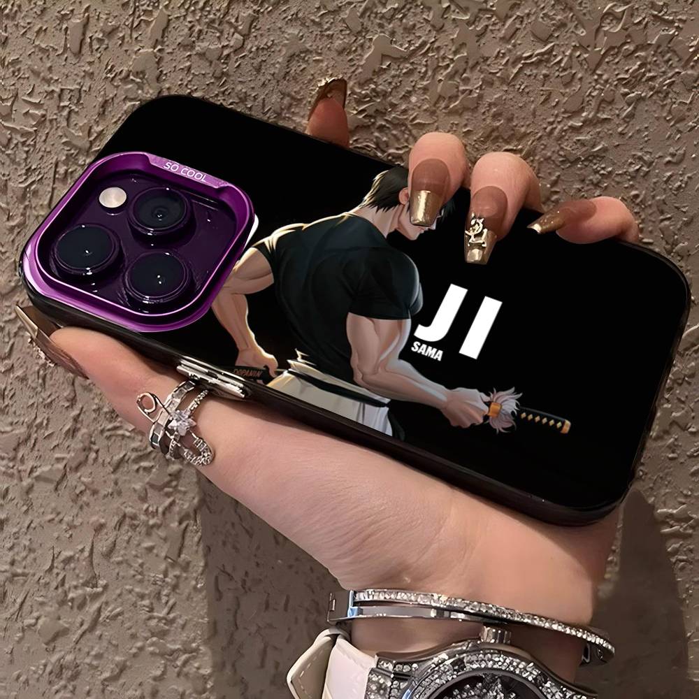 

J-Jujutsu Toji Kaisen F-Fushiguro For IPhone 17 16 15 14 13 12 11 Pro Max Plus Matte Color Back Phone Cover iPhone 13pro max
