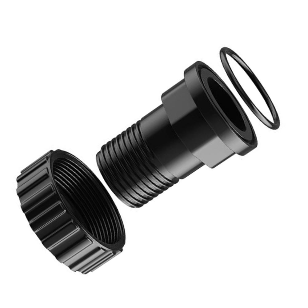 Pool Pump Repair 1-1 2 Inch Union Pool Pump Adapter Black Leak-proof Design Easy Installation Threaded Connection