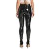 High Waisted Skinny Leather Pants for Women High Waist Tight Leather Pants