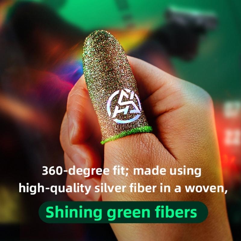 1 Pair Thin Silver Fiber Touchable Screen Gloves For Smooth Gameplay And Comfortable Wear During Long Gaming