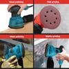 6-Speed Household Furniture Woodworking Grinding Power Tool Adjustable Electric Sander Wall Putty Polishing Machine