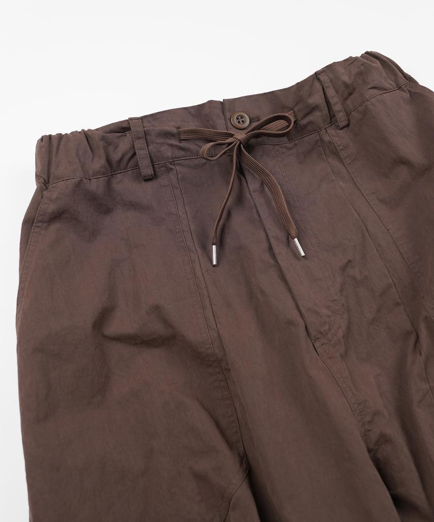 FRIZMWORKS Fold Fatigue Wide Pants _ Brown