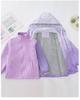 Girls' 3-in-1 Detachable Windbreaker: 2025 Fleece-lined Jacket for Spring, Autumn, and Winter