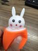 Cute Carrot Rabbit Squeeze Toy Unique Carrot Cup Stress Relief Fidget Toy Portable Sensory For Kids Adults Office Home Relax